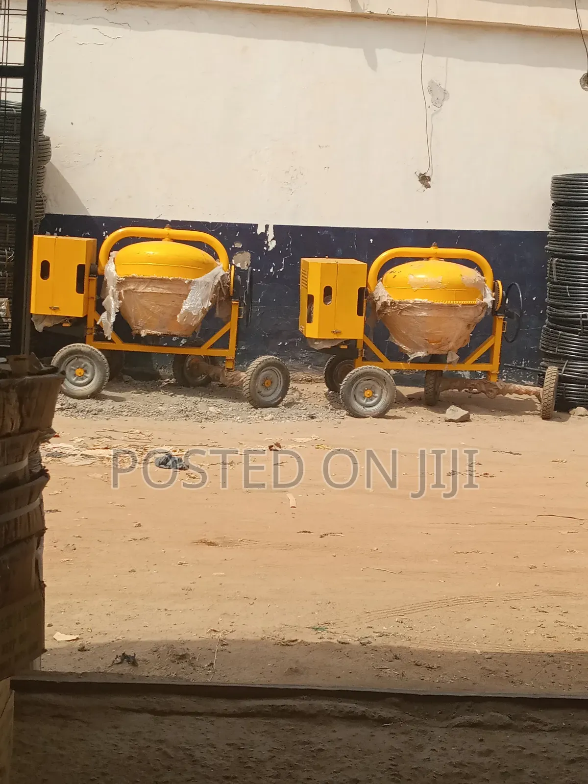 Concrete Mixer Diesel Engine 600 Liters