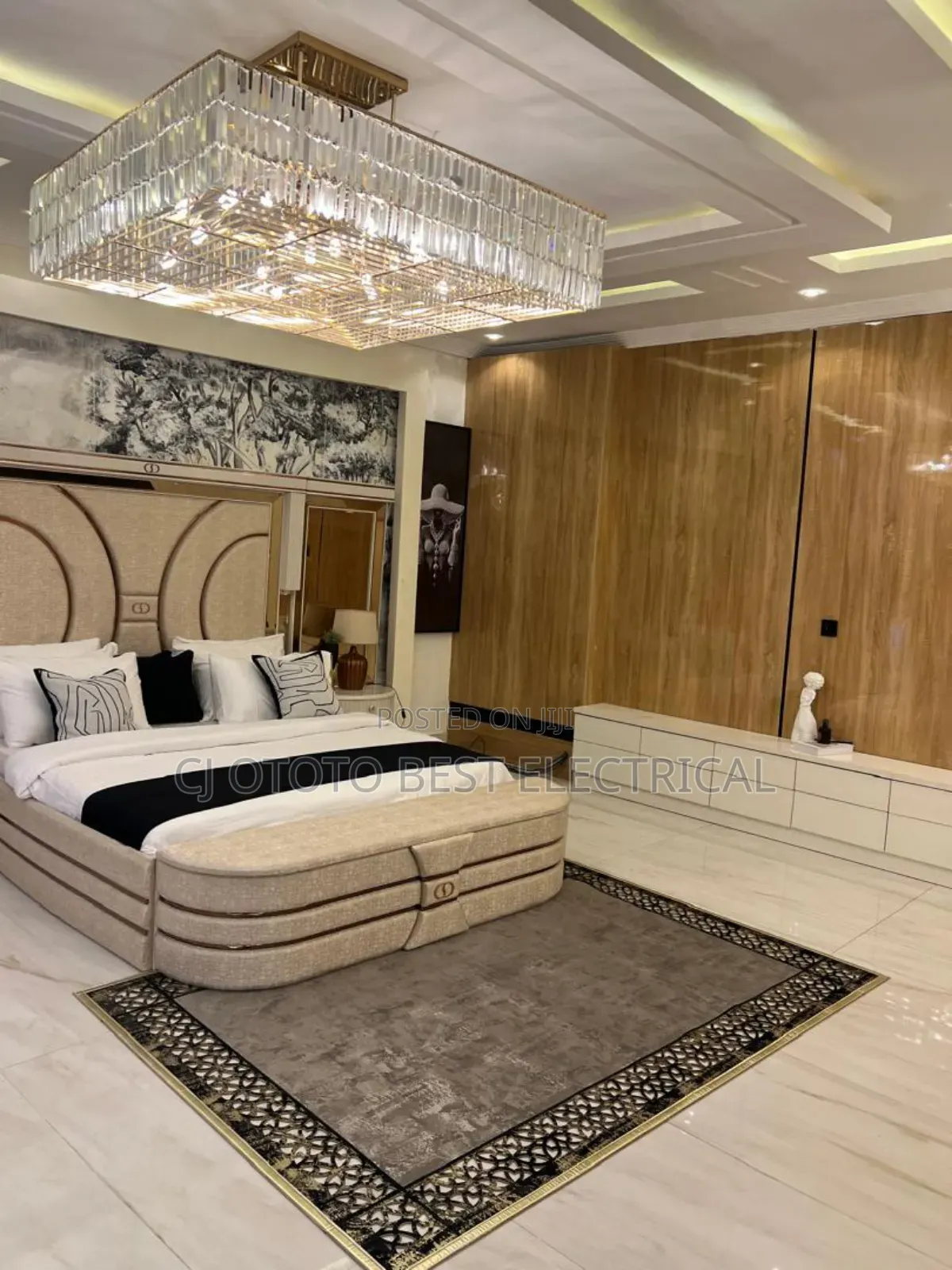 Luxury Crystal Chandelier Light for Your Sitting Room, 1200mm X 1200mm