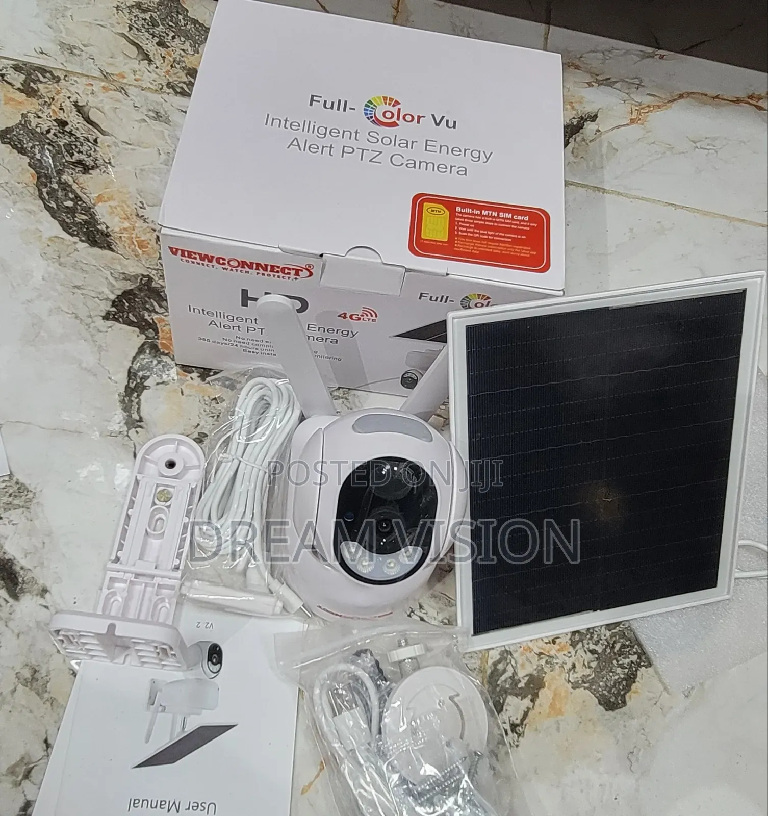 Single Lens Solar Smart Camera Ubox