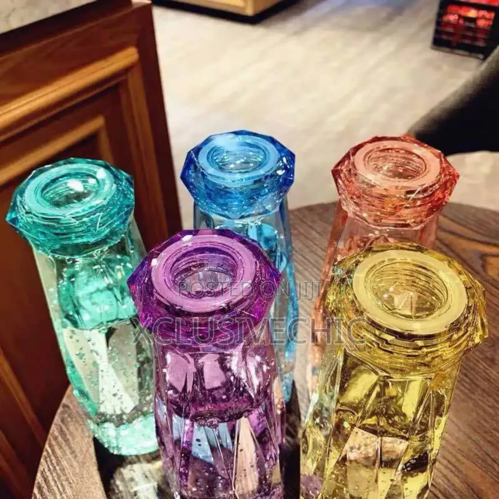 500ml Diamond Creative Frosted Transparent Bottle