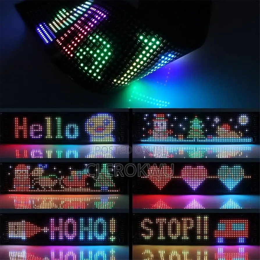 Led Devil Eyes for Truck and Car, Dynamic Led Smart Flexible Screen