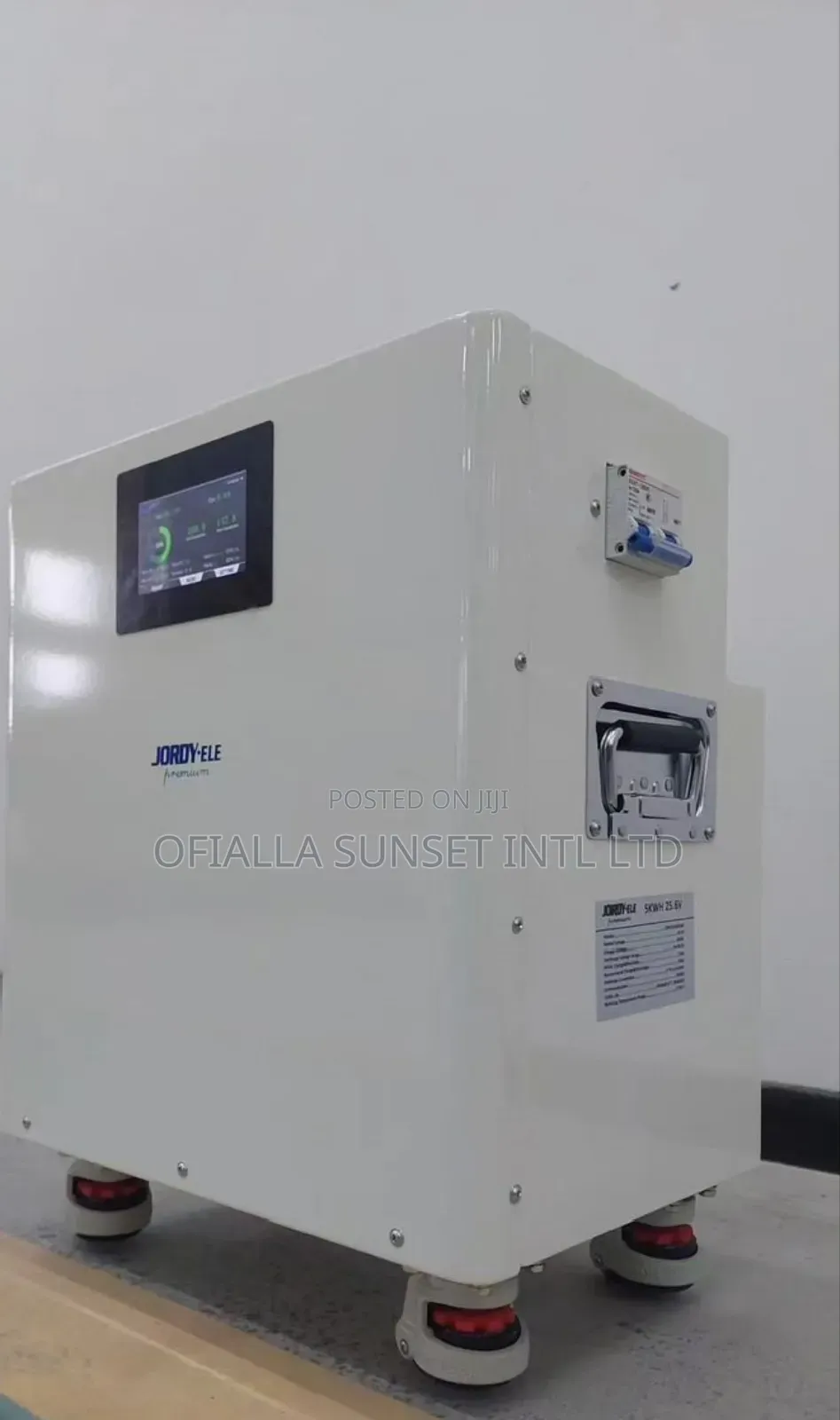 5kwh 51v Jordy-Ele Lithium Battery