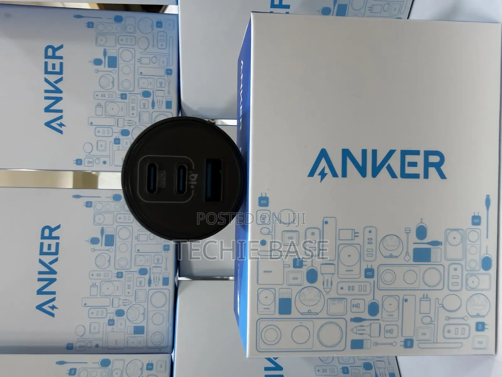 Anker Nano Car Charger (167.5w, 3 Ports)