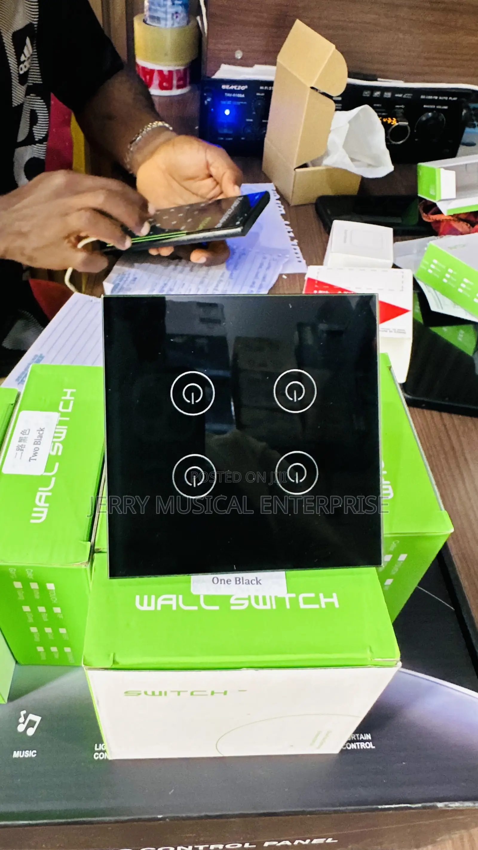 4gang Smart Switch Wifi And Tuya