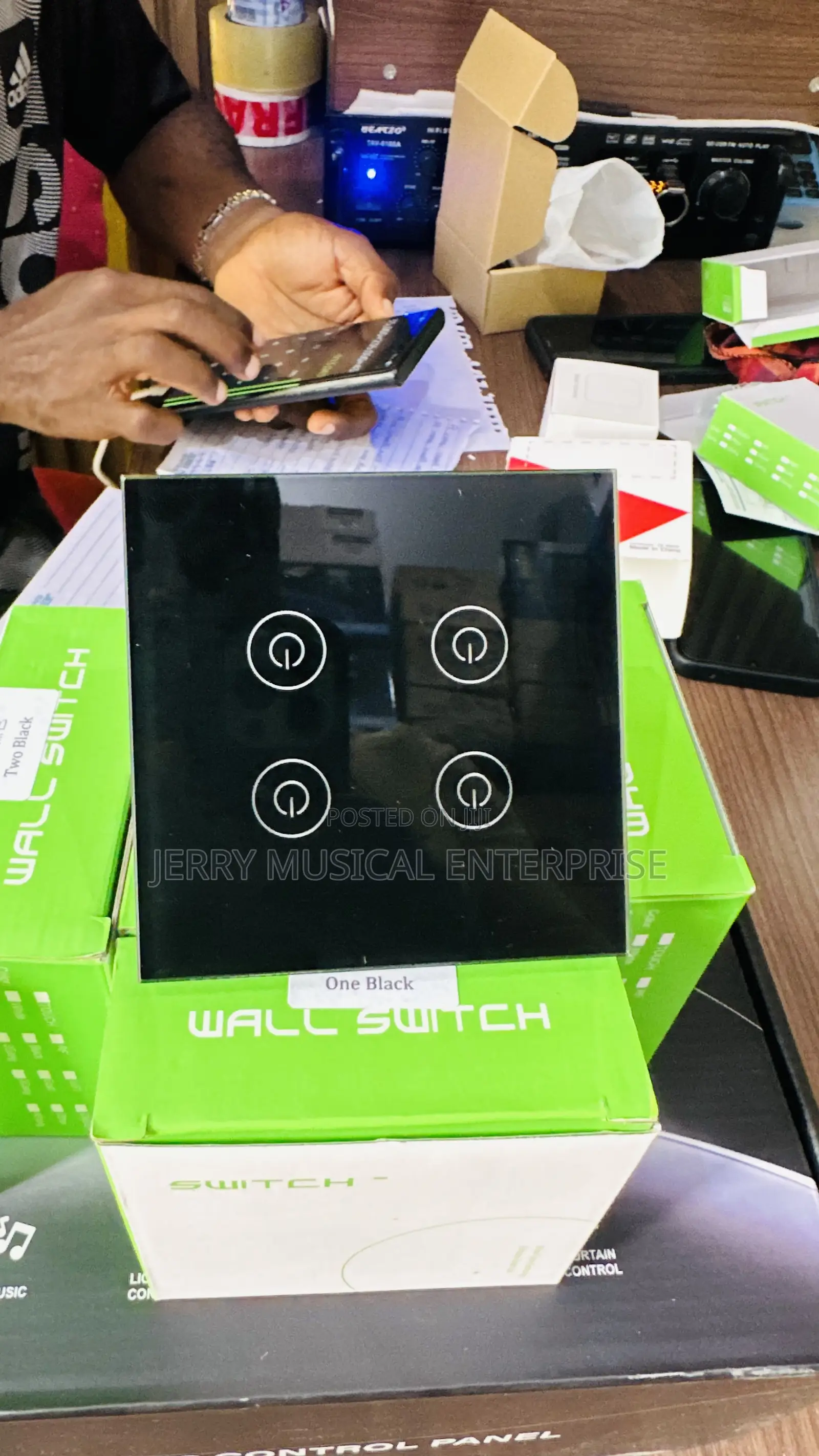 4gang Smart Switch Wifi And Tuya