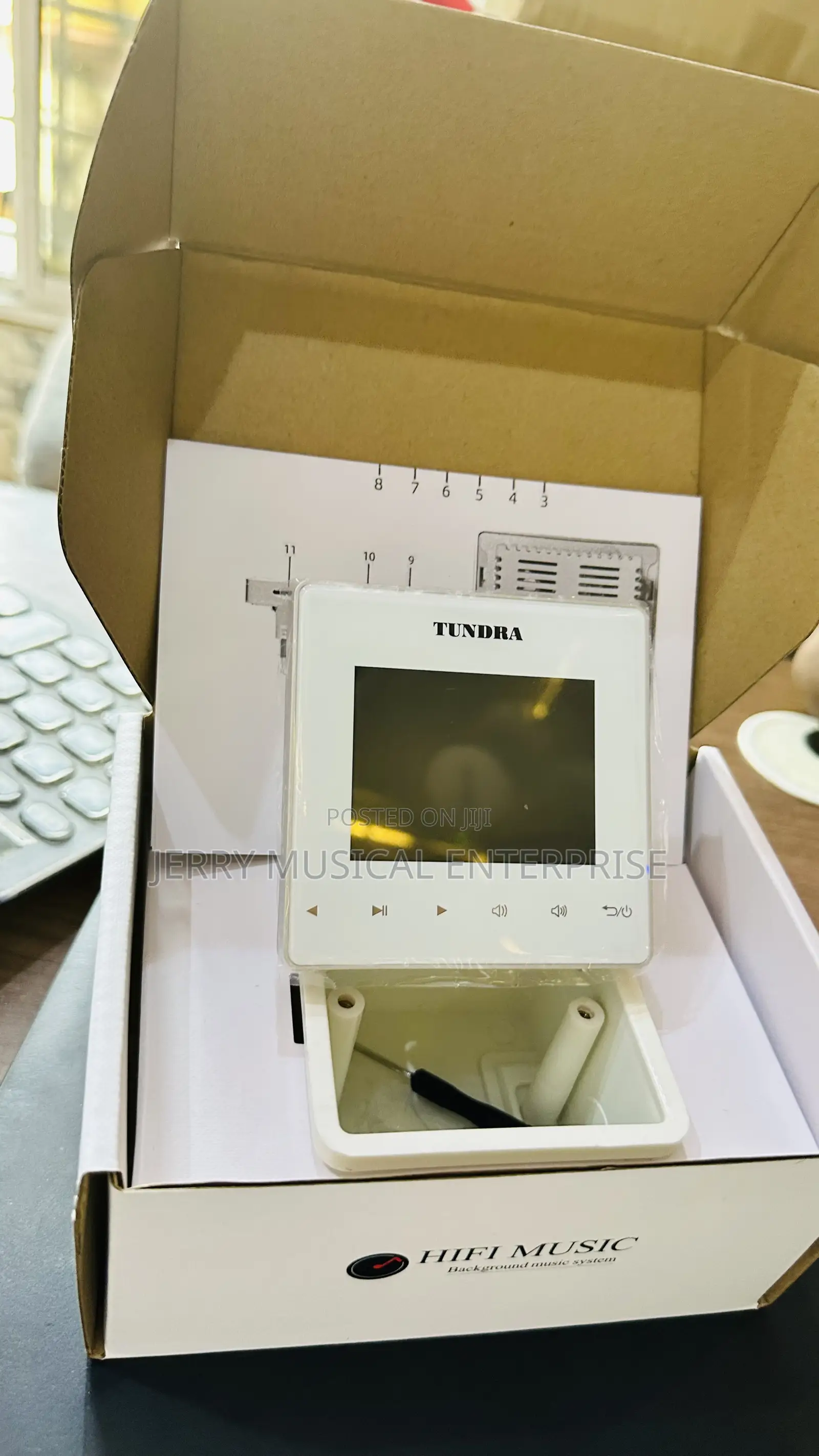 4inches In Wall Amplifier Soft Touch Screen