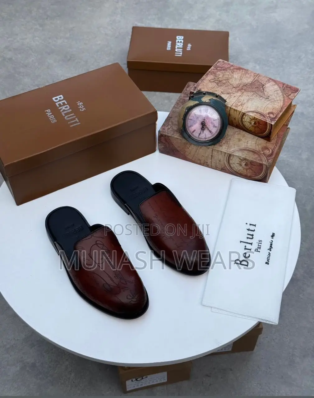Berluti Leather Half Shoes 40-46