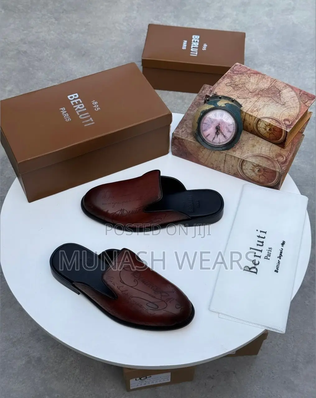 Berluti Leather Half Shoes 40-46