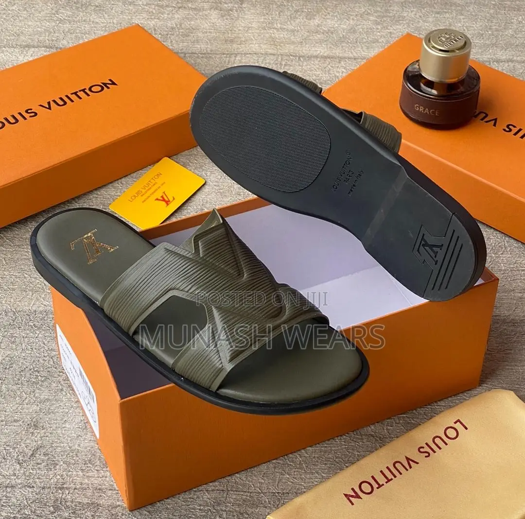 Louis Vuitton Leather Slipers 40-46 Available