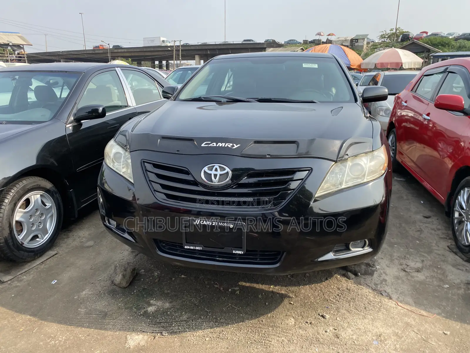 Toyota Camry 2.4 LE 2008 Black