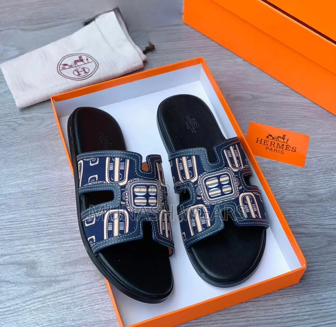 Hermes Leather Slipers 40-46 Available 2026