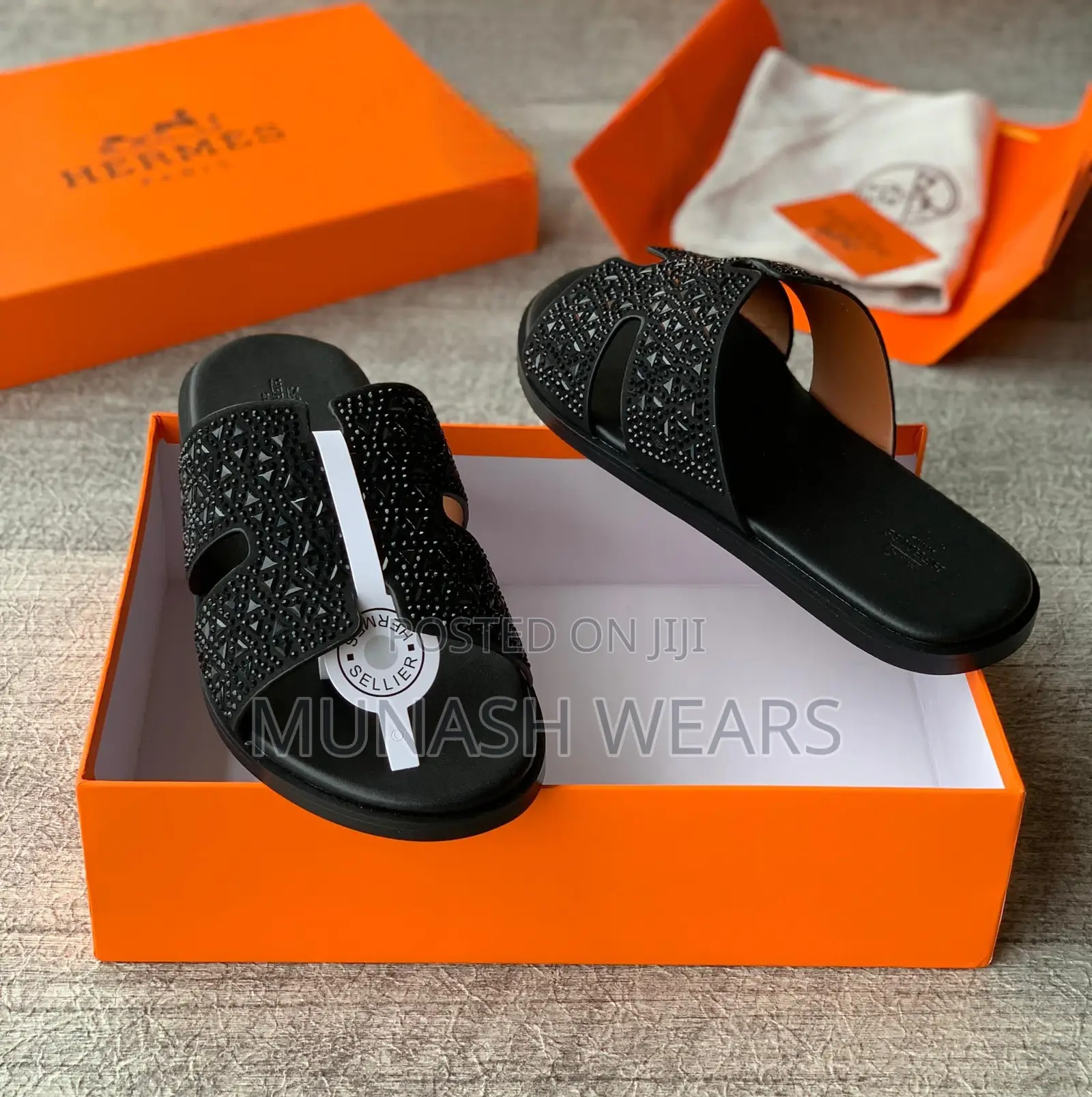 Hermes Leather Slipers 40-46 Available 2026