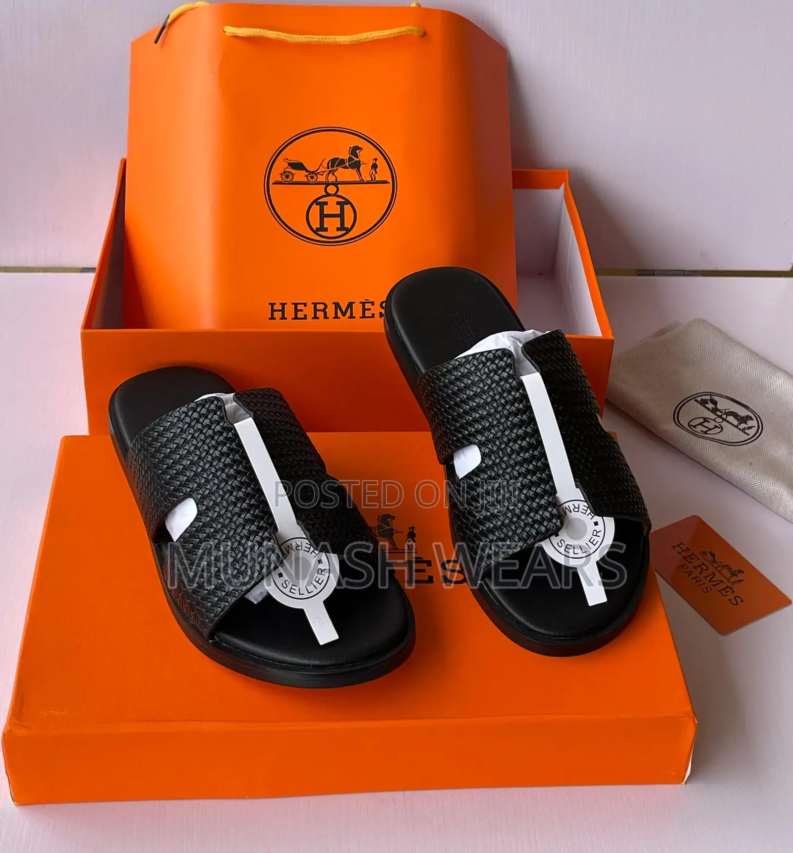 Hermes Leather Slipers 40-46 Available 2026