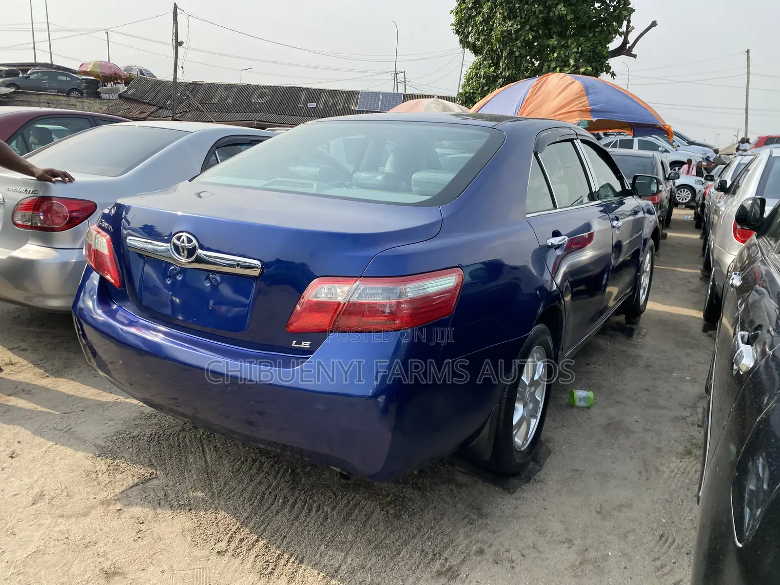 Toyota Camry 2.4 LE 2008 Blue