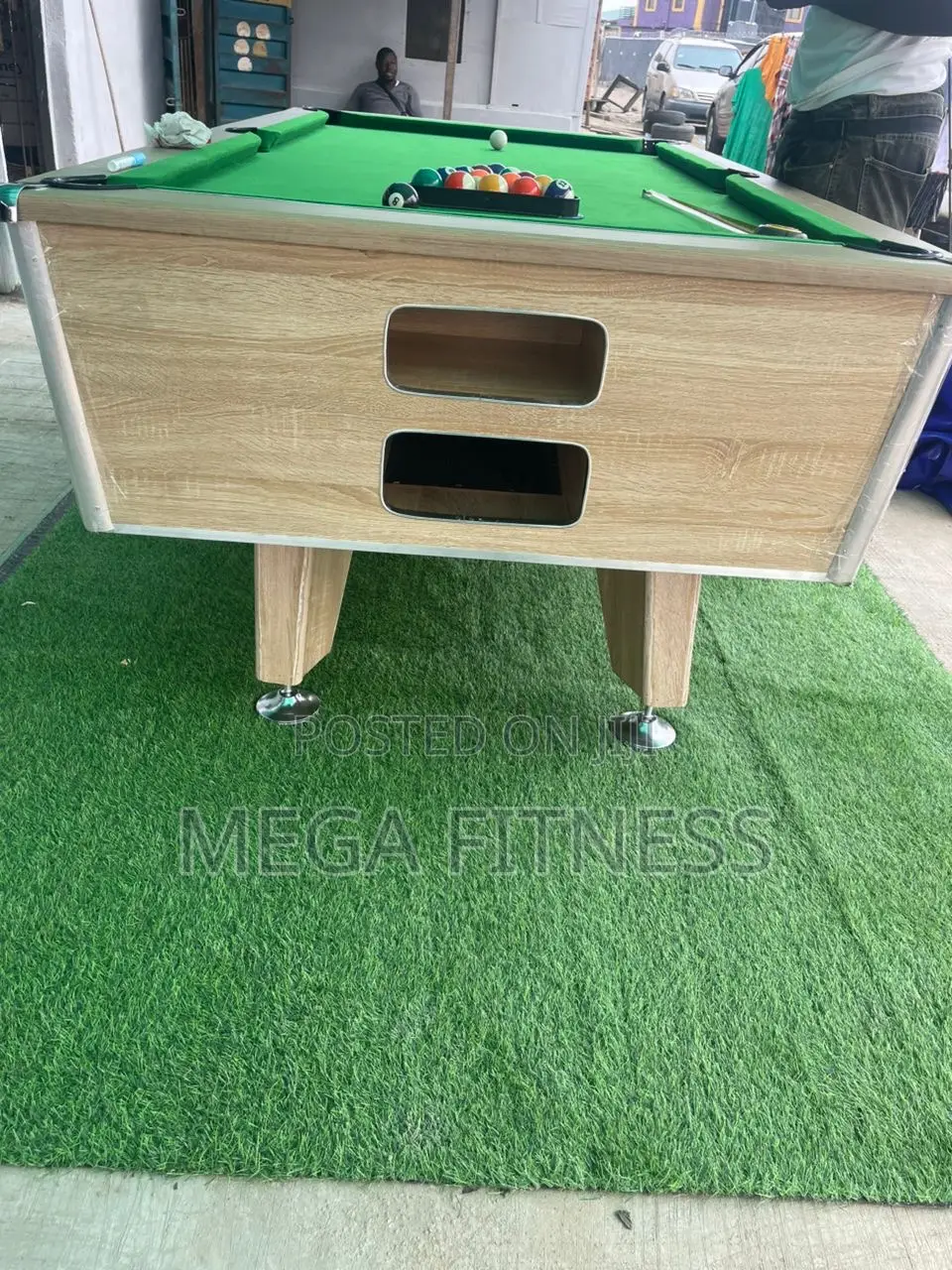Local Strong Coin And Marble Snooker Board