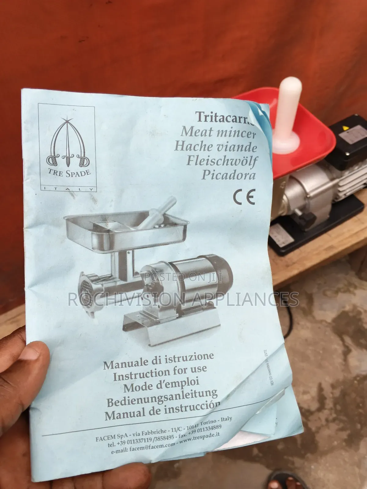 Professional Meat Mincer Heavy Duty Meat Grinder