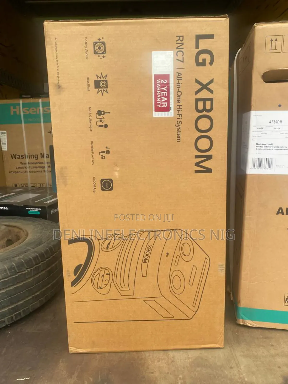 Lg 1000 Watts All in One Bluetooth Xboom Speaker With Dj Sparkle