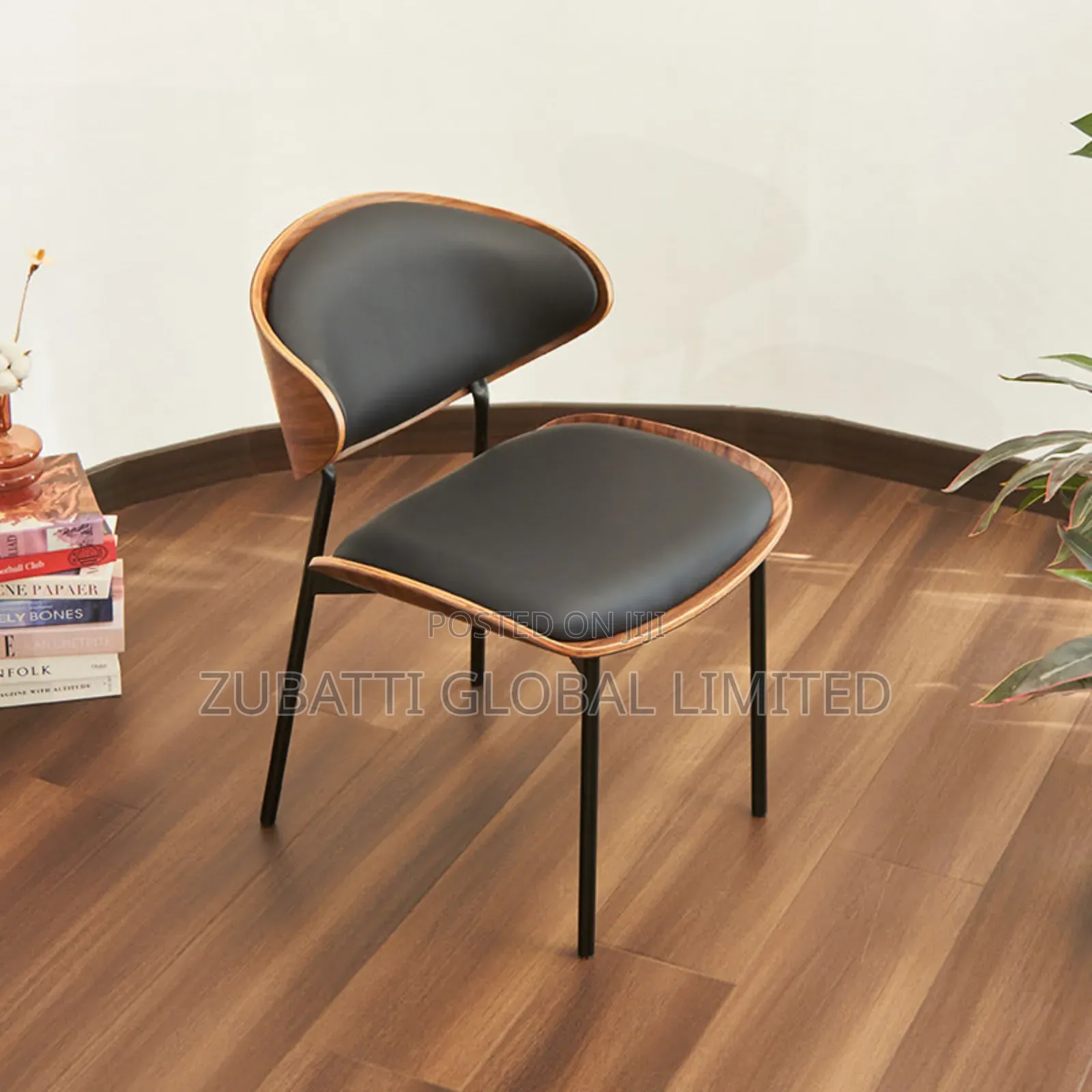 Foreign Dining Chair / Wooden Restaurant Coffee Chair