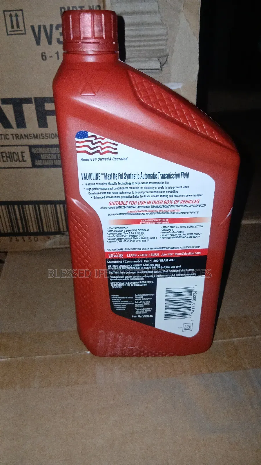 Valvoline Atf 1litres