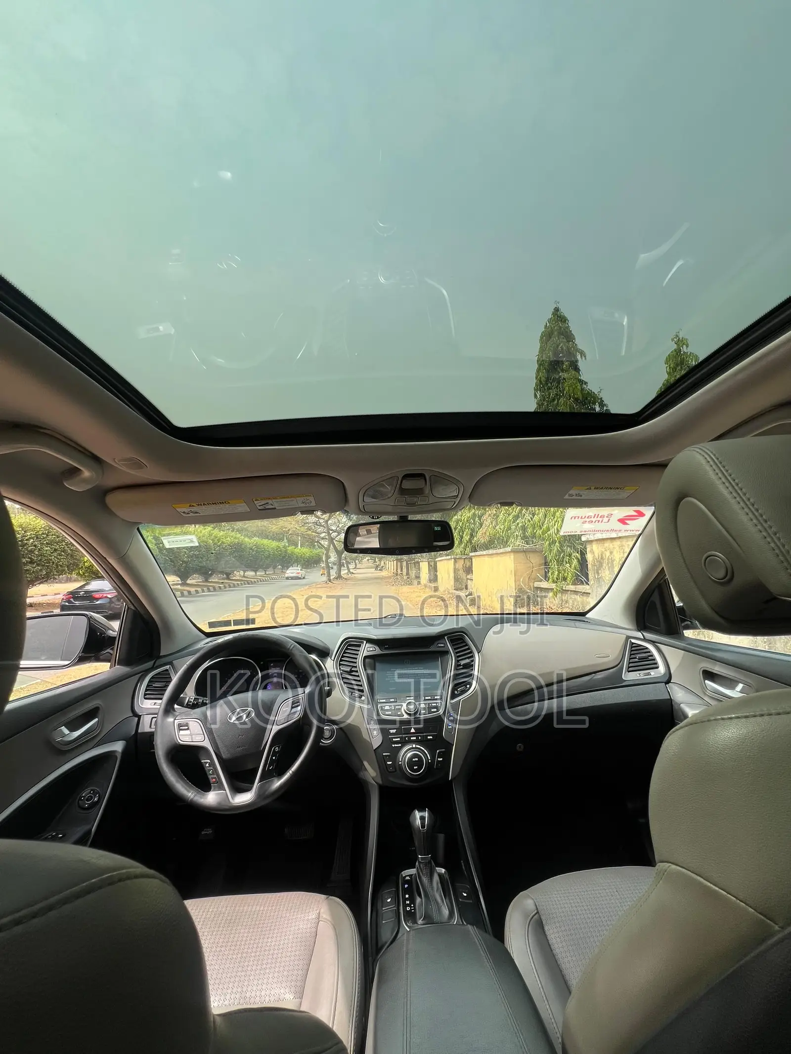 Hyundai Santa Fe Limited 4dr SUV AWD (3.3L 6cyl 6A) 2014 Gray