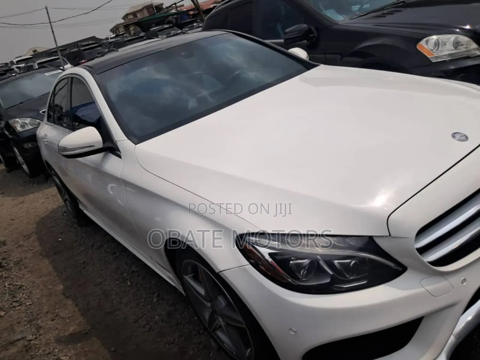 Mercedes-Benz C400 2016 White