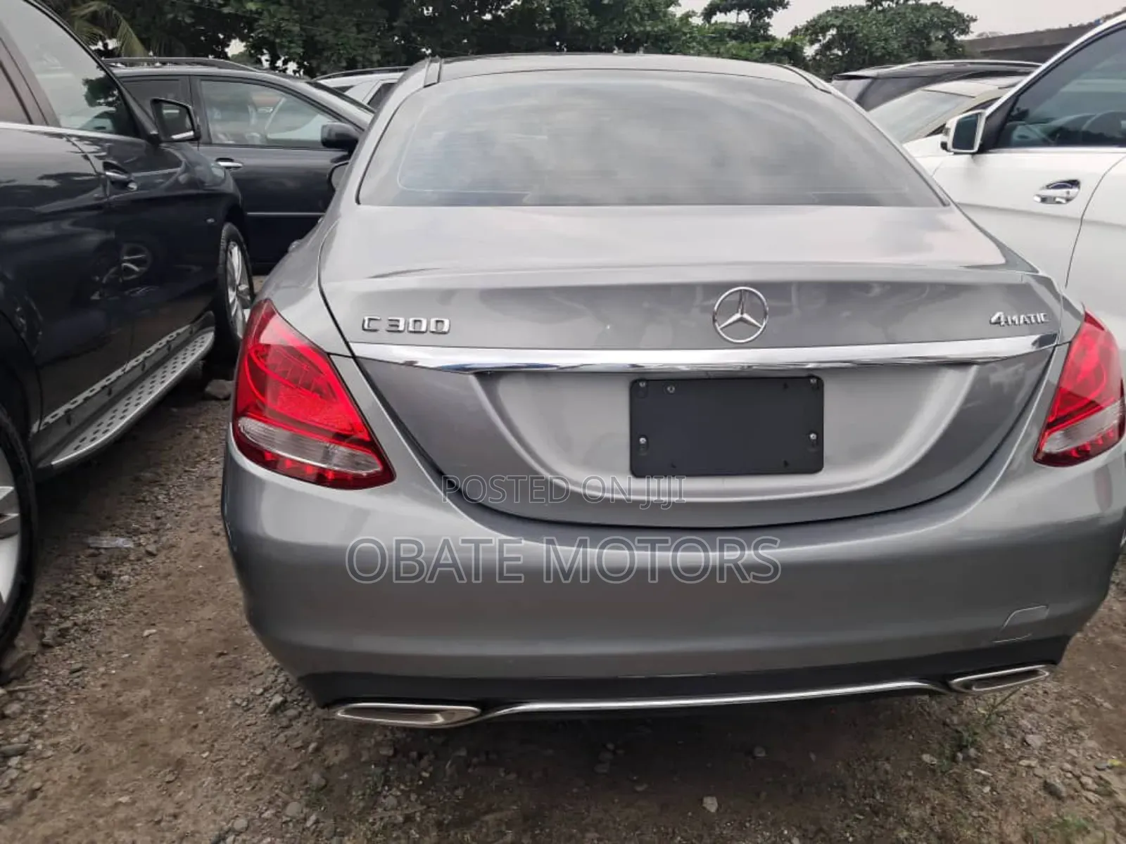 Mercedes-Benz C300 Sport 4Matic Sedan AWD (2.0L 4cyll 7A) 2016 Gray