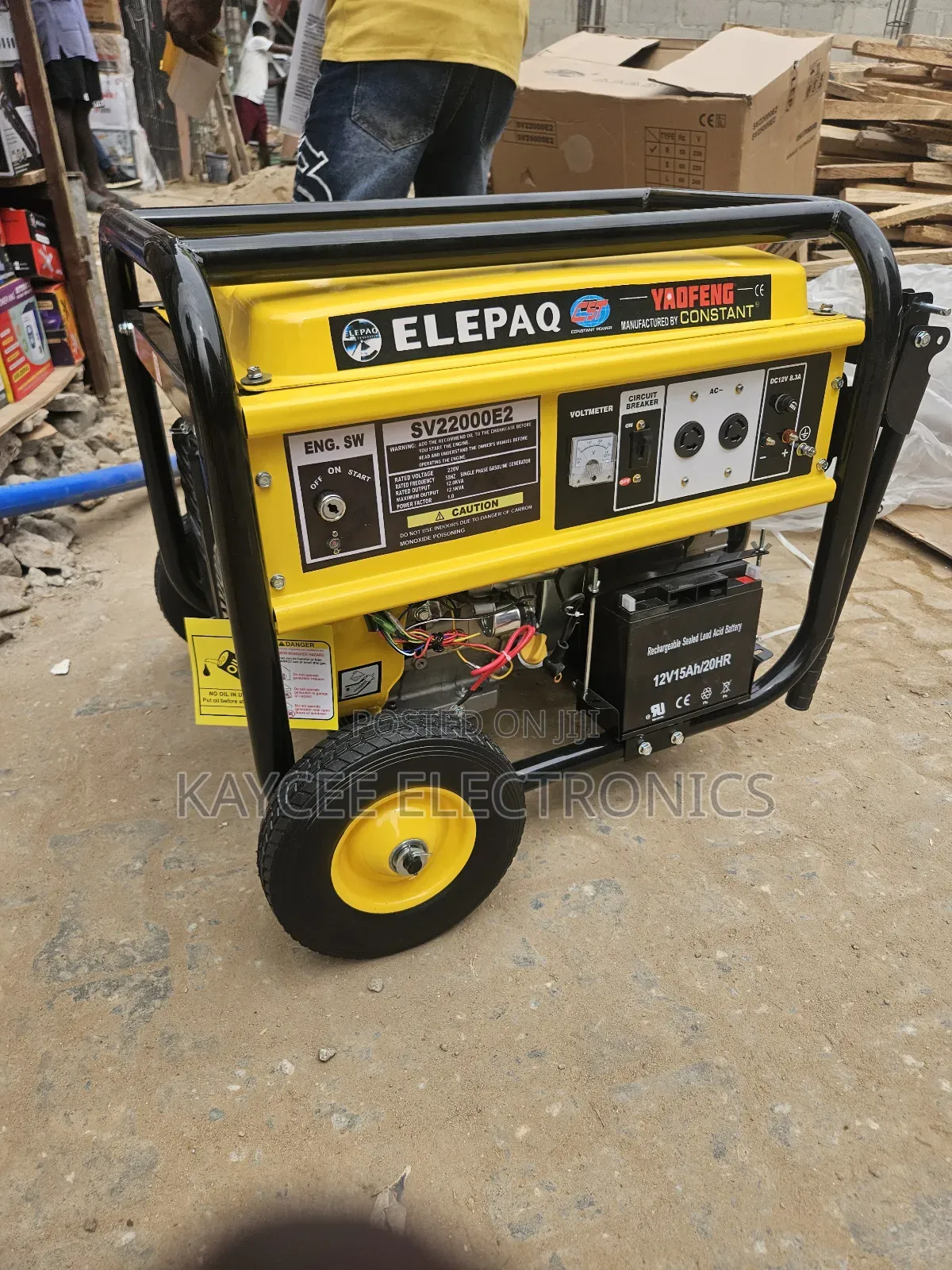 Elepaq 10kva Petorl Generator