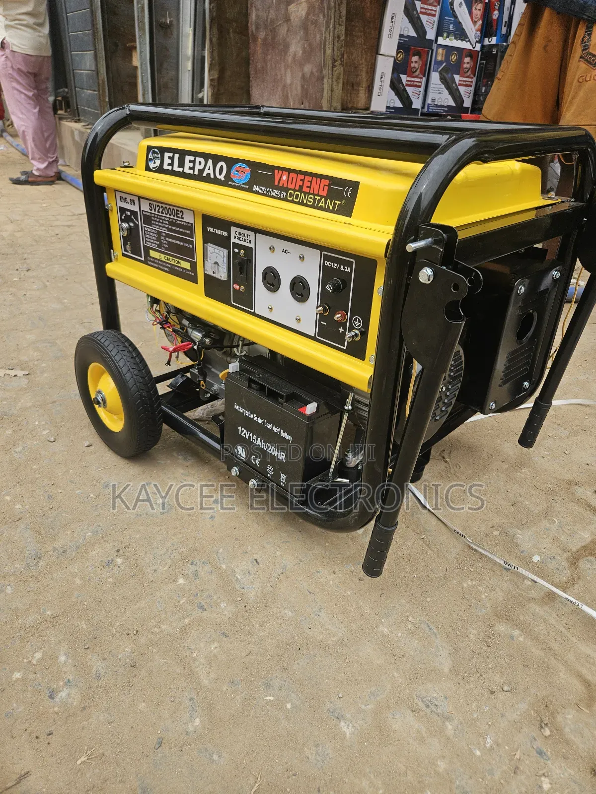 10kva Elepaq Petorl Generator 100%Copper