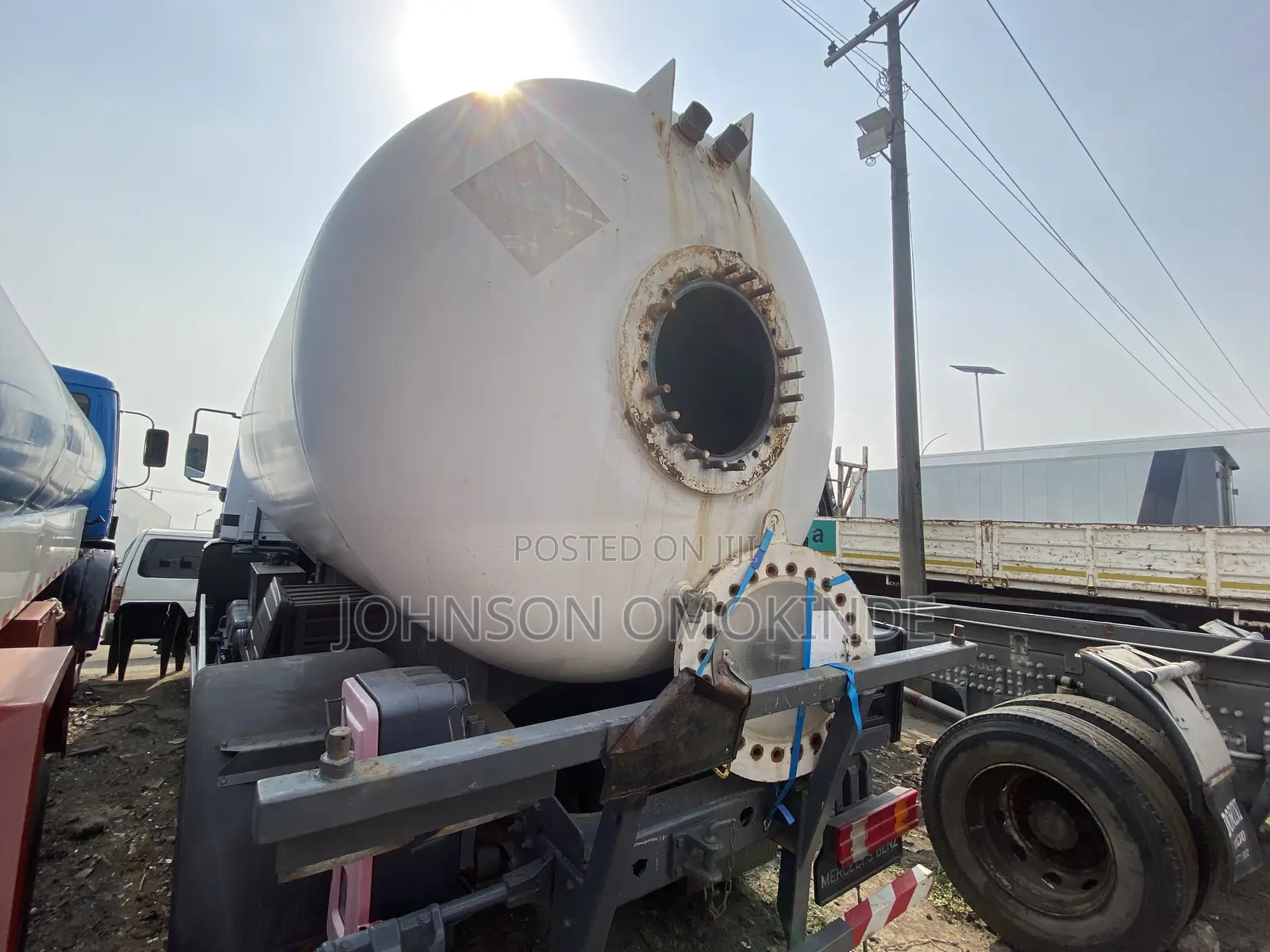 Mercedes 1820 LPG Gas Tanker