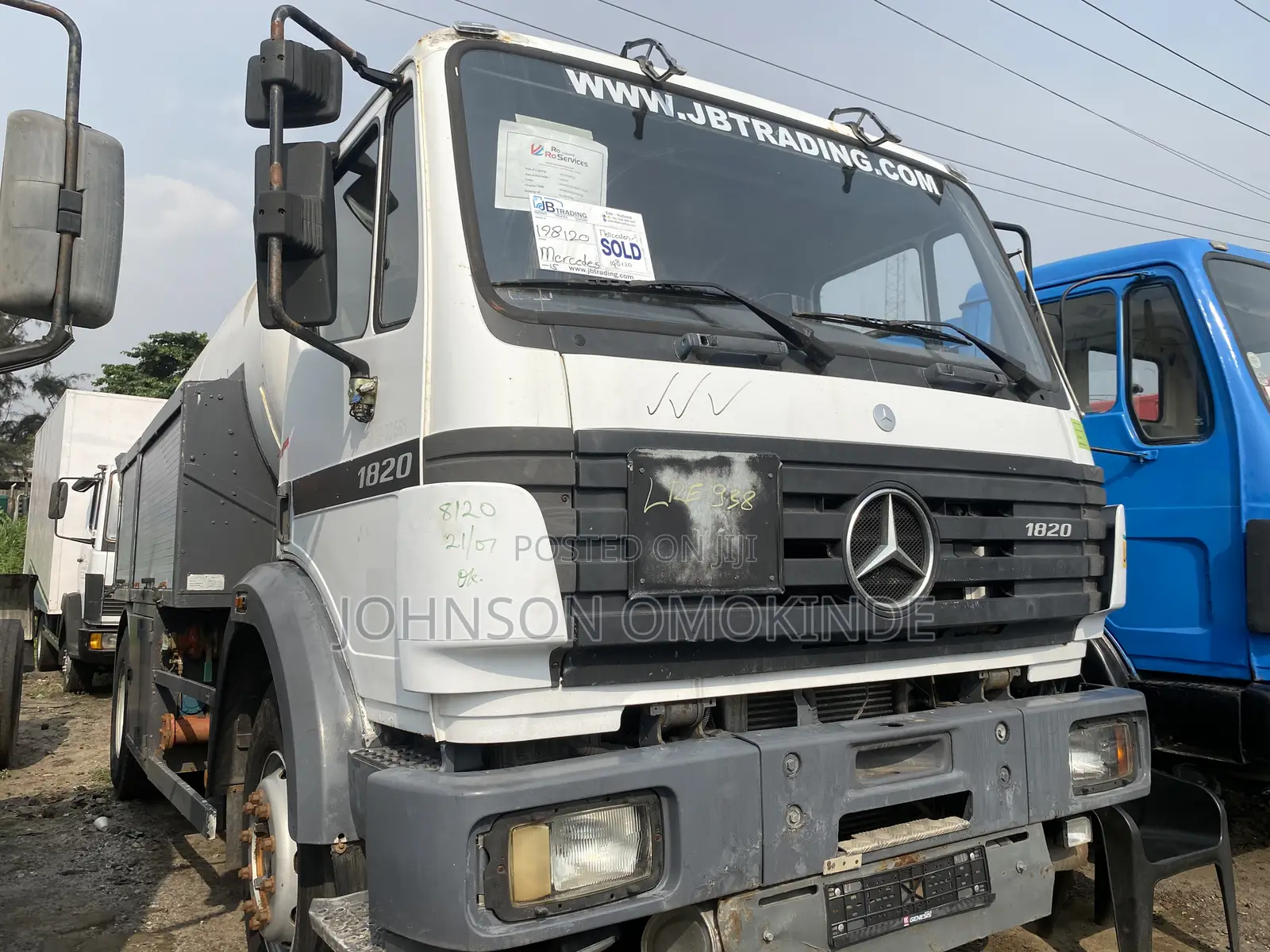 Mercedes 1820 LPG Gas Tanker