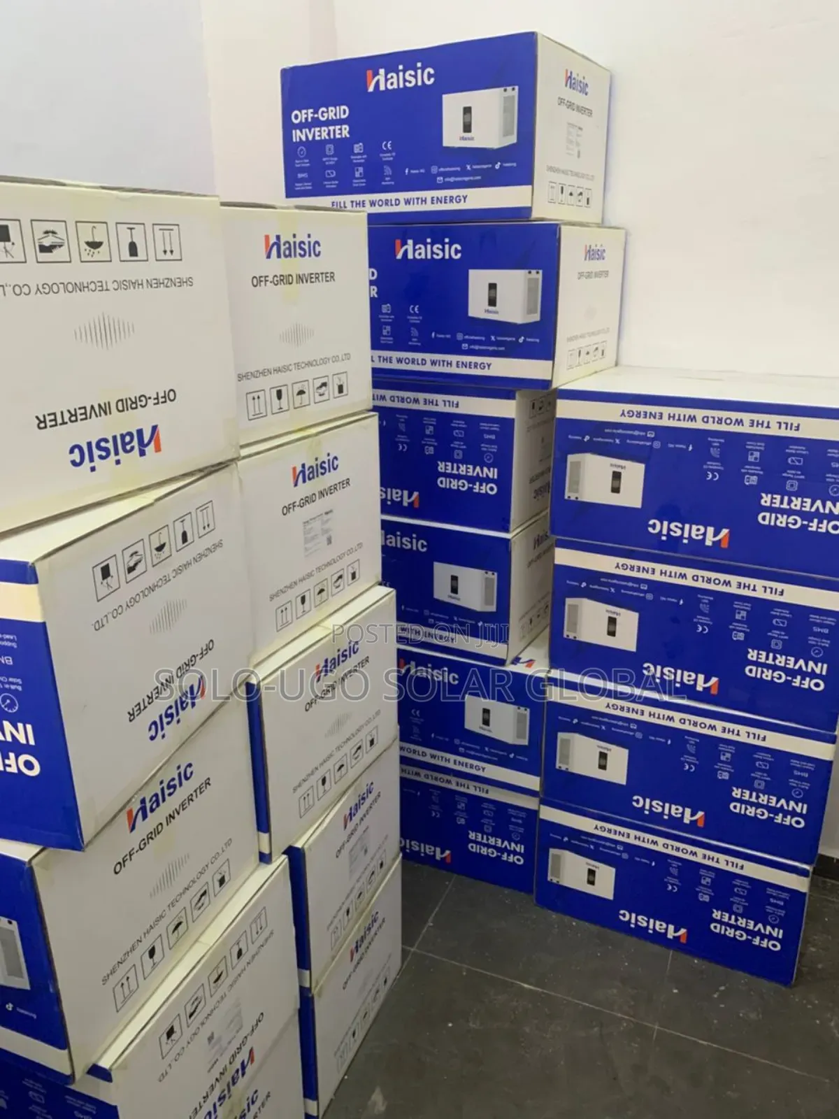 Haisic 8khw+4.2kva (48v)Lithium Battery and Solar Inverter