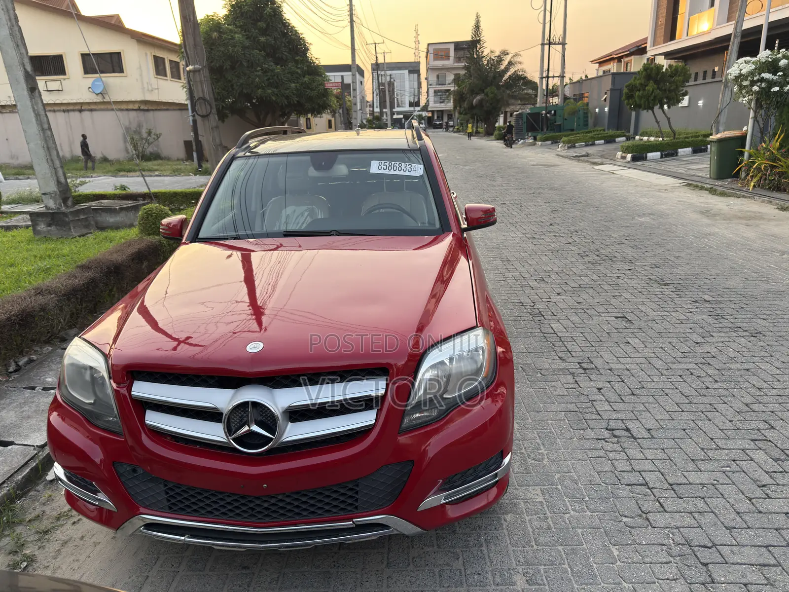 Mercedes-Benz GLK-Class 2014 Red