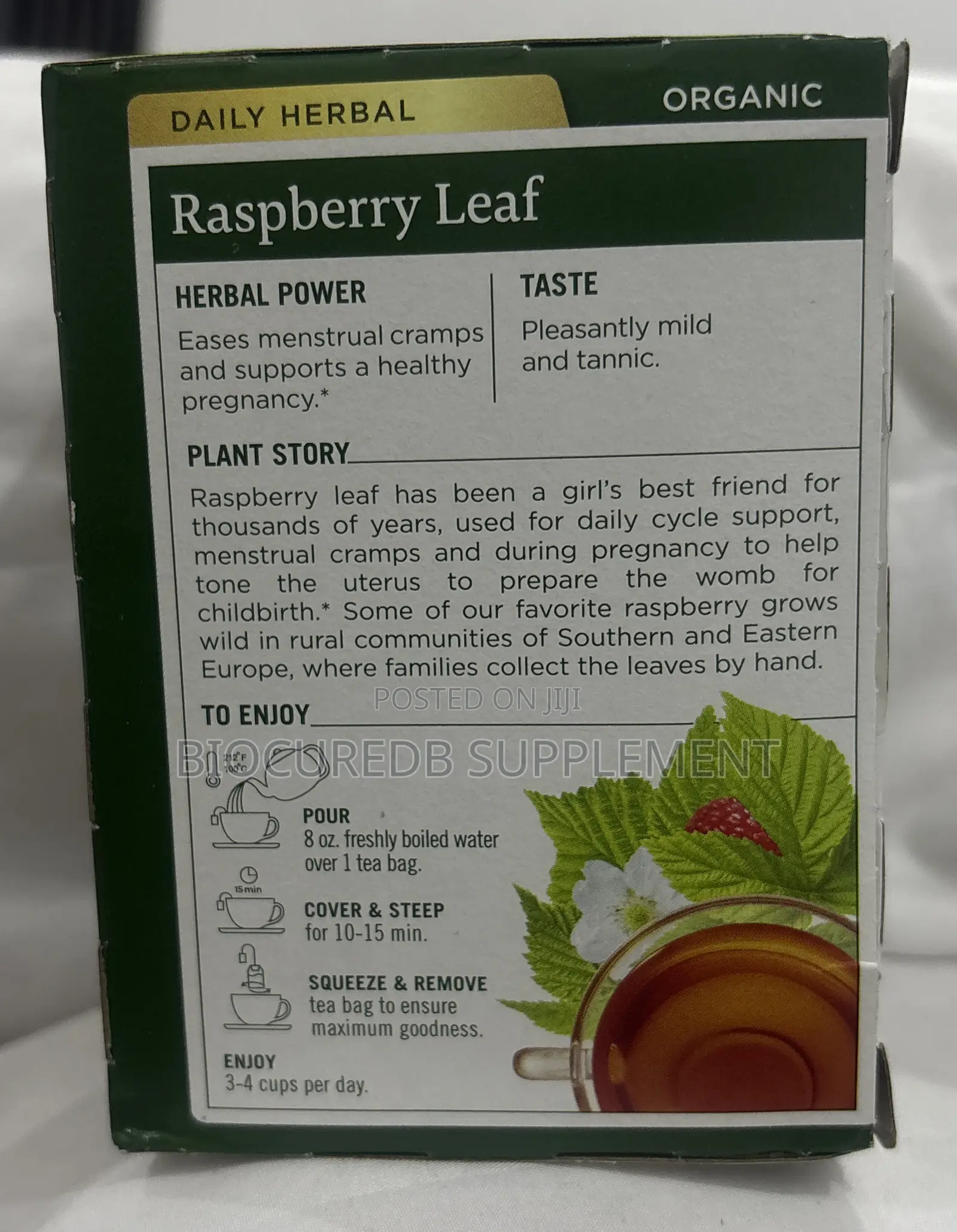 Traditional Medicinals Raspberry Leaf Tea