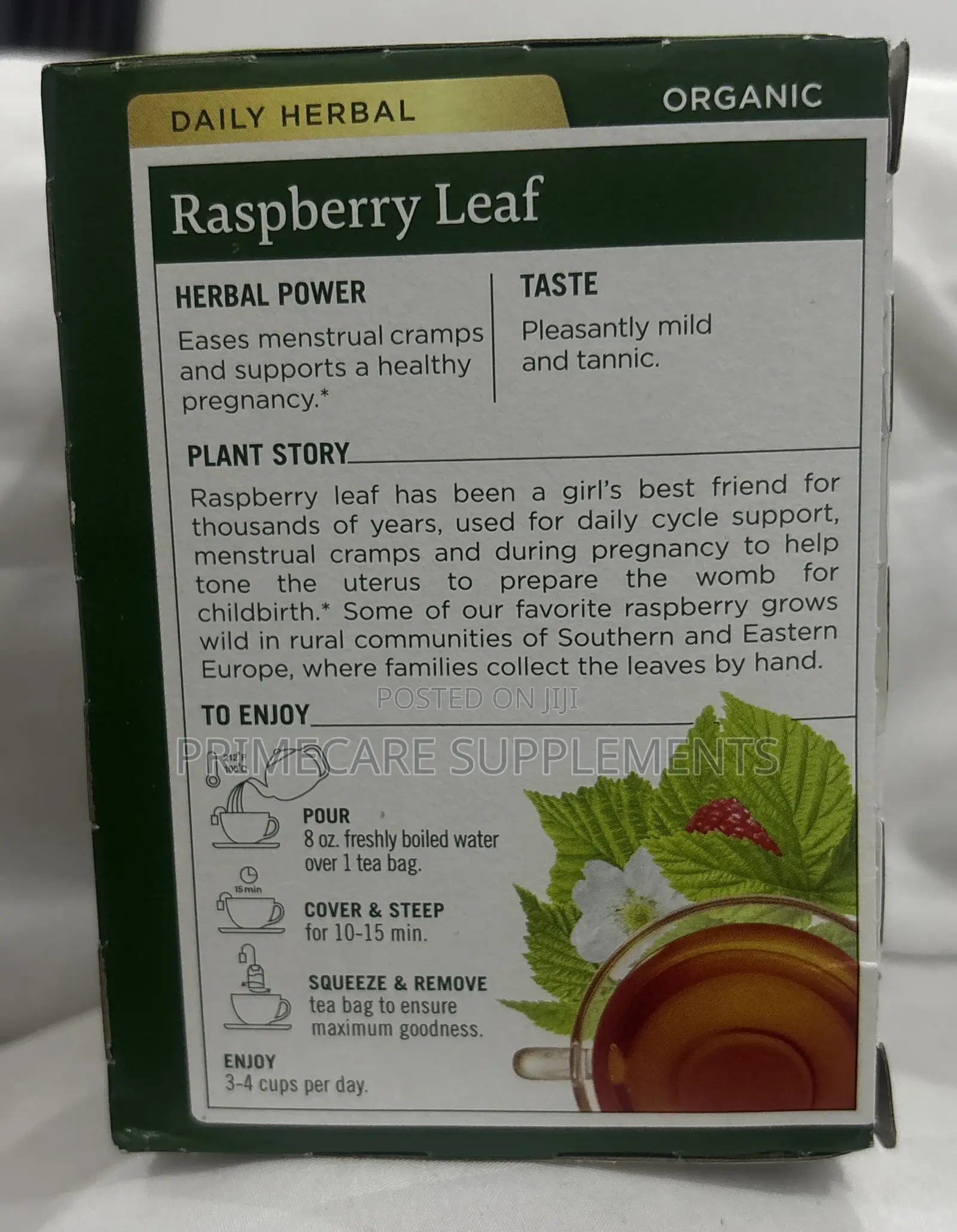 Traditional Medicinals Raspberry Leaf Tea
