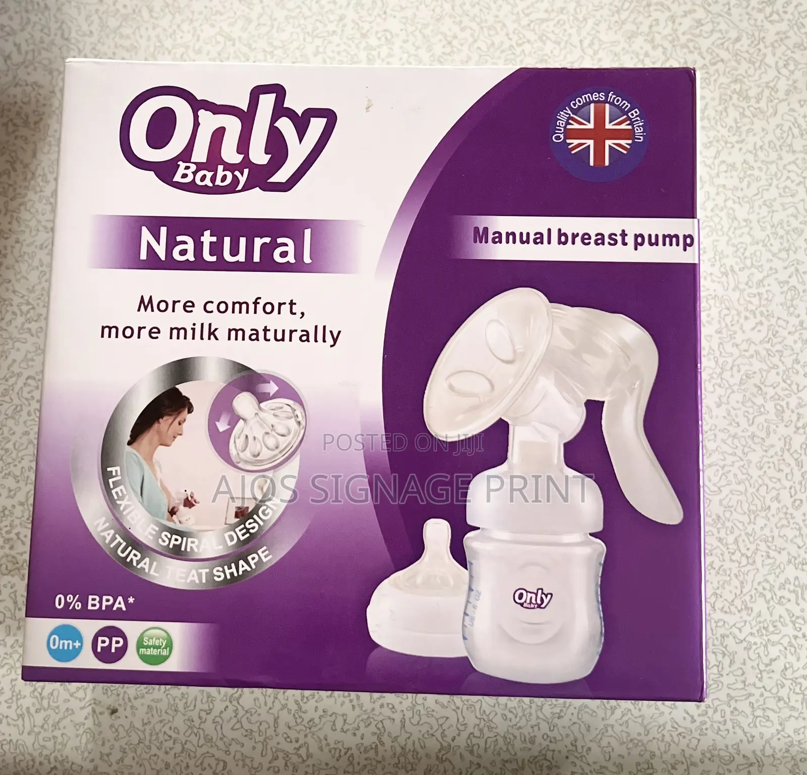 Only Natural Manual Breast Pump