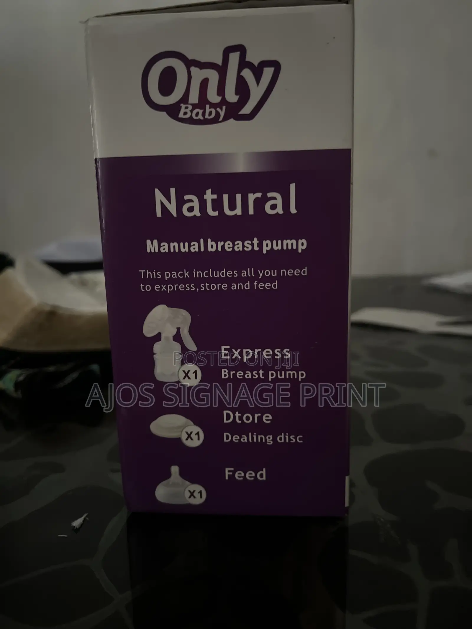 Only Natural Manual Breast Pump
