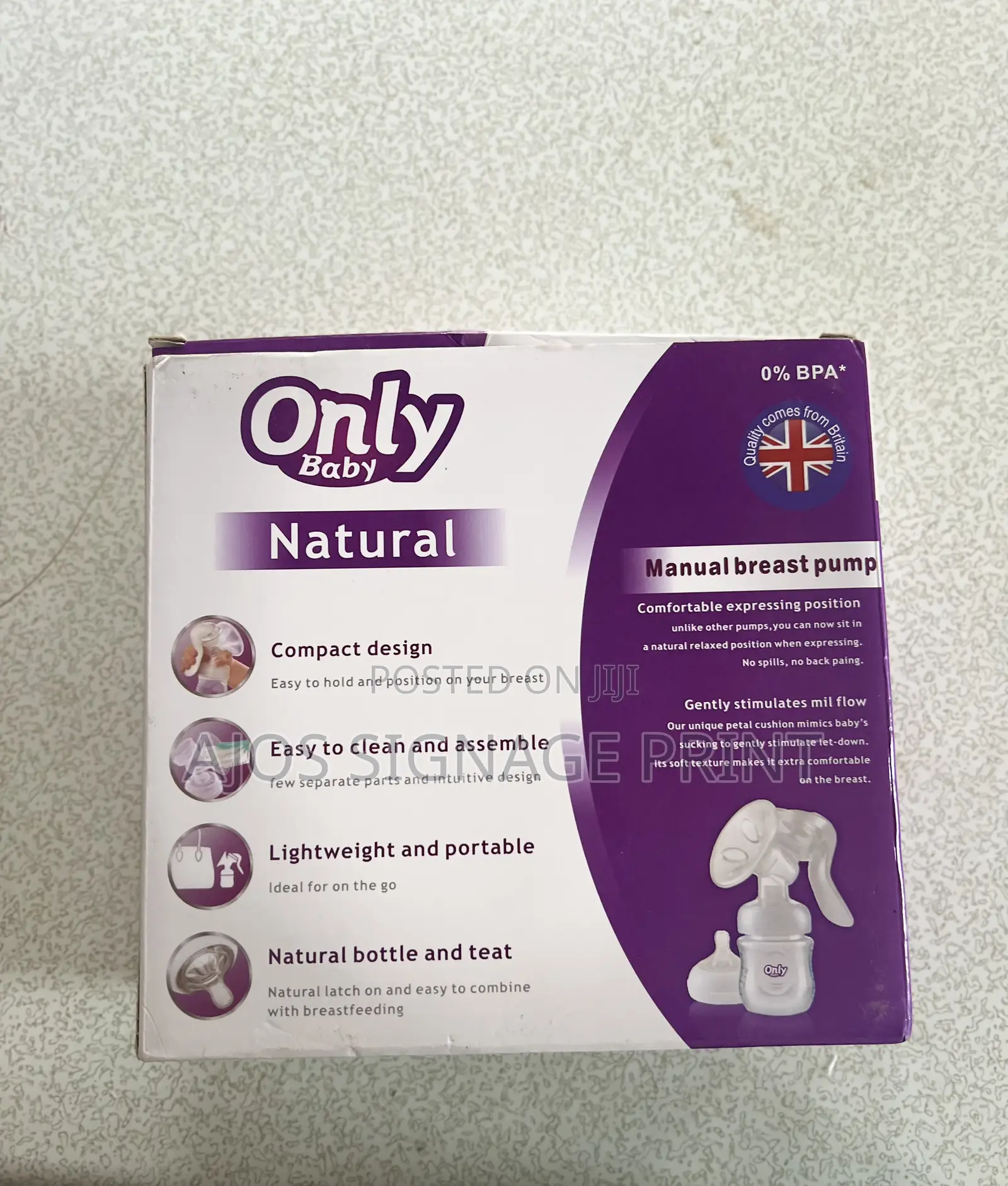 Only Natural Manual Breast Pump
