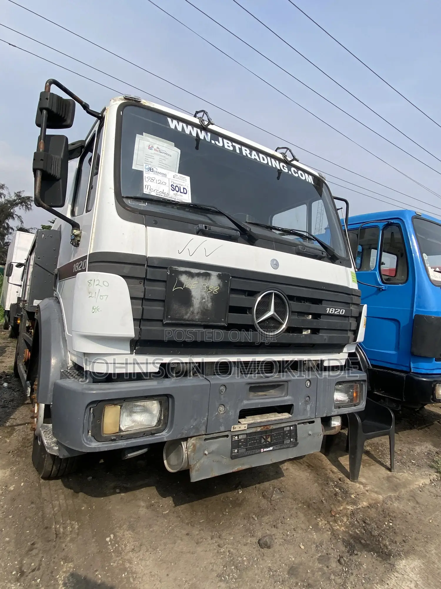 Mercedes 1820 LPG Gas Tanker