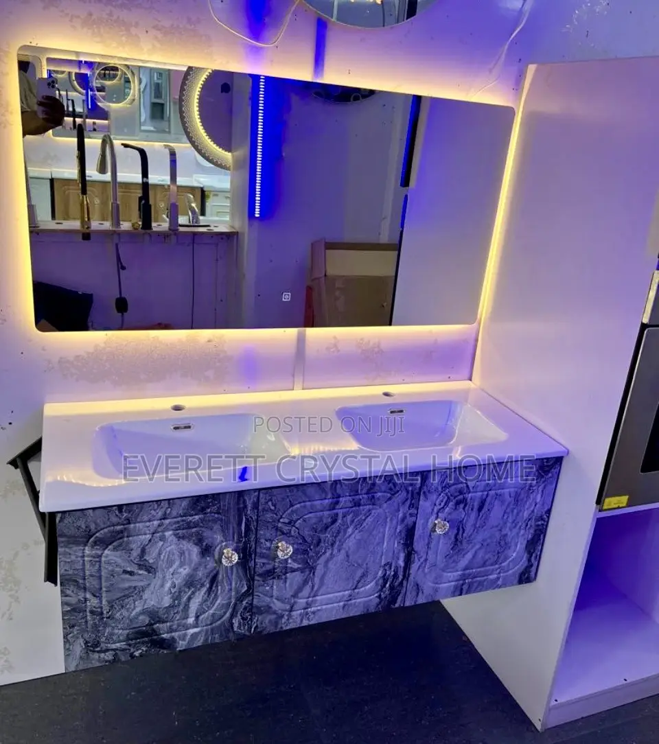 Double PVC Cabinet Basin