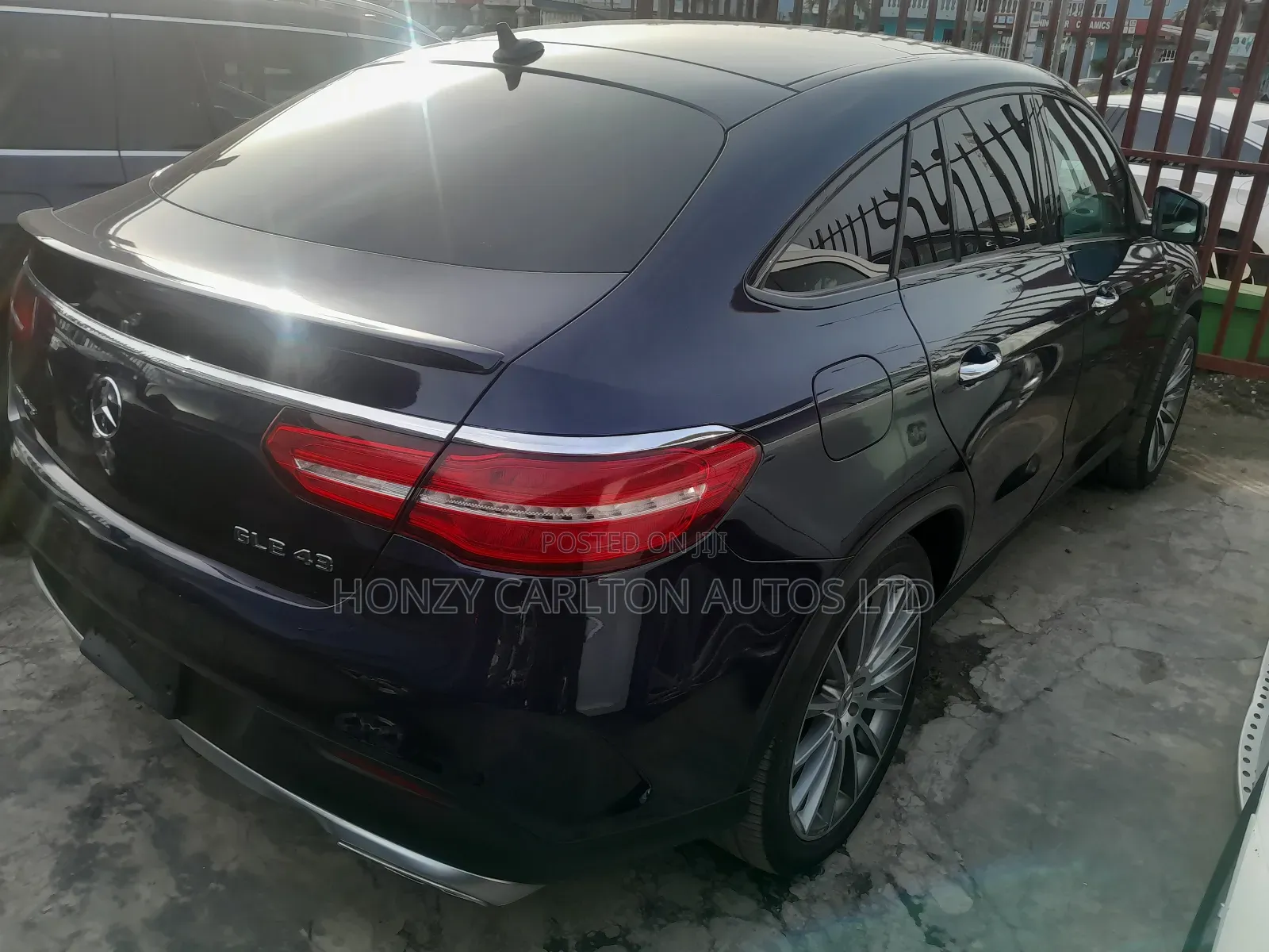 Mercedes-Benz GLE-Class AMG GLE 43 4MATIC 2018 Blue