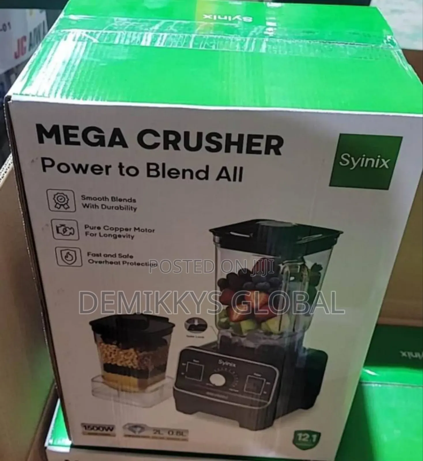 Syinix Mega Crush Blender 2l