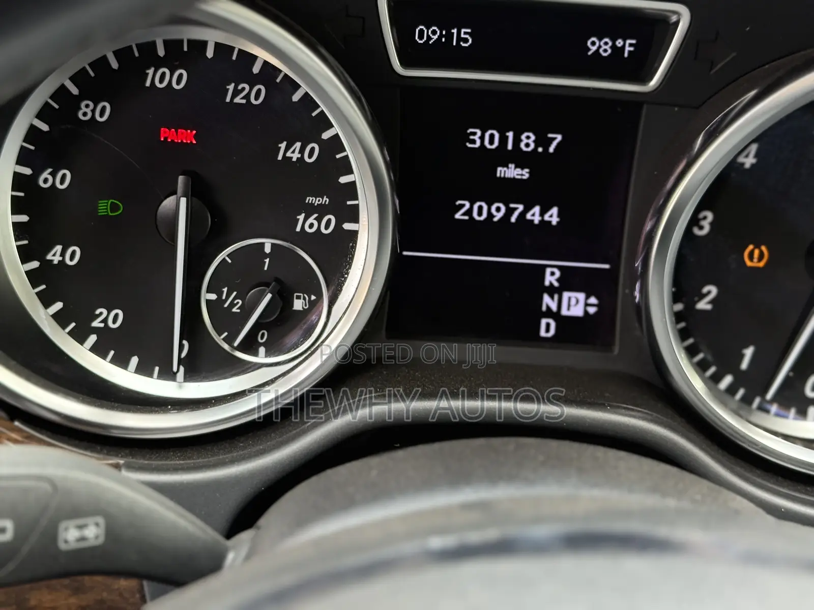 Mercedes-Benz M Class ML 350 4Matic 2012 Gray