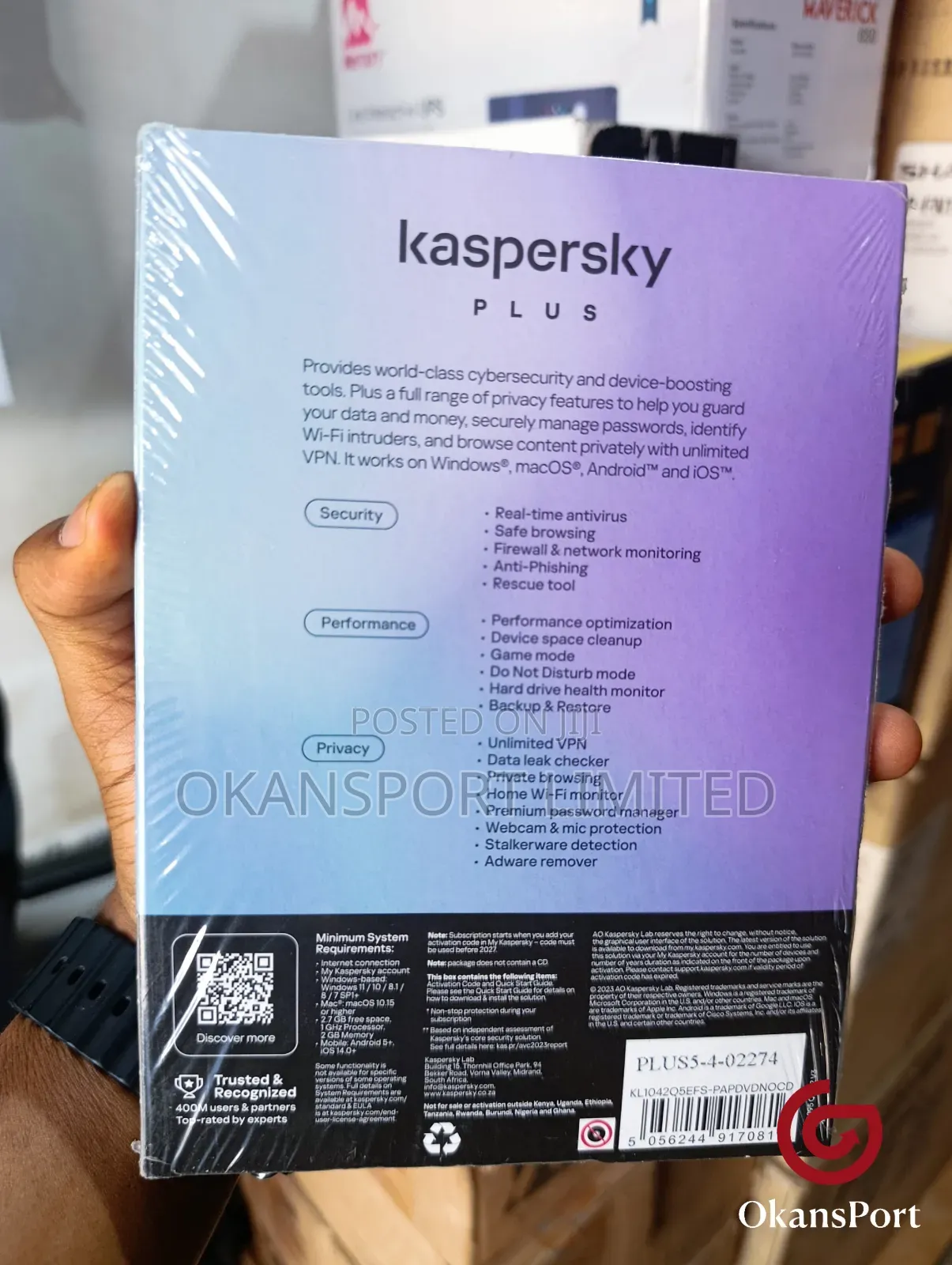 Kaspersky Antivirus Internet Security Total Plus/ Premium/ Standard