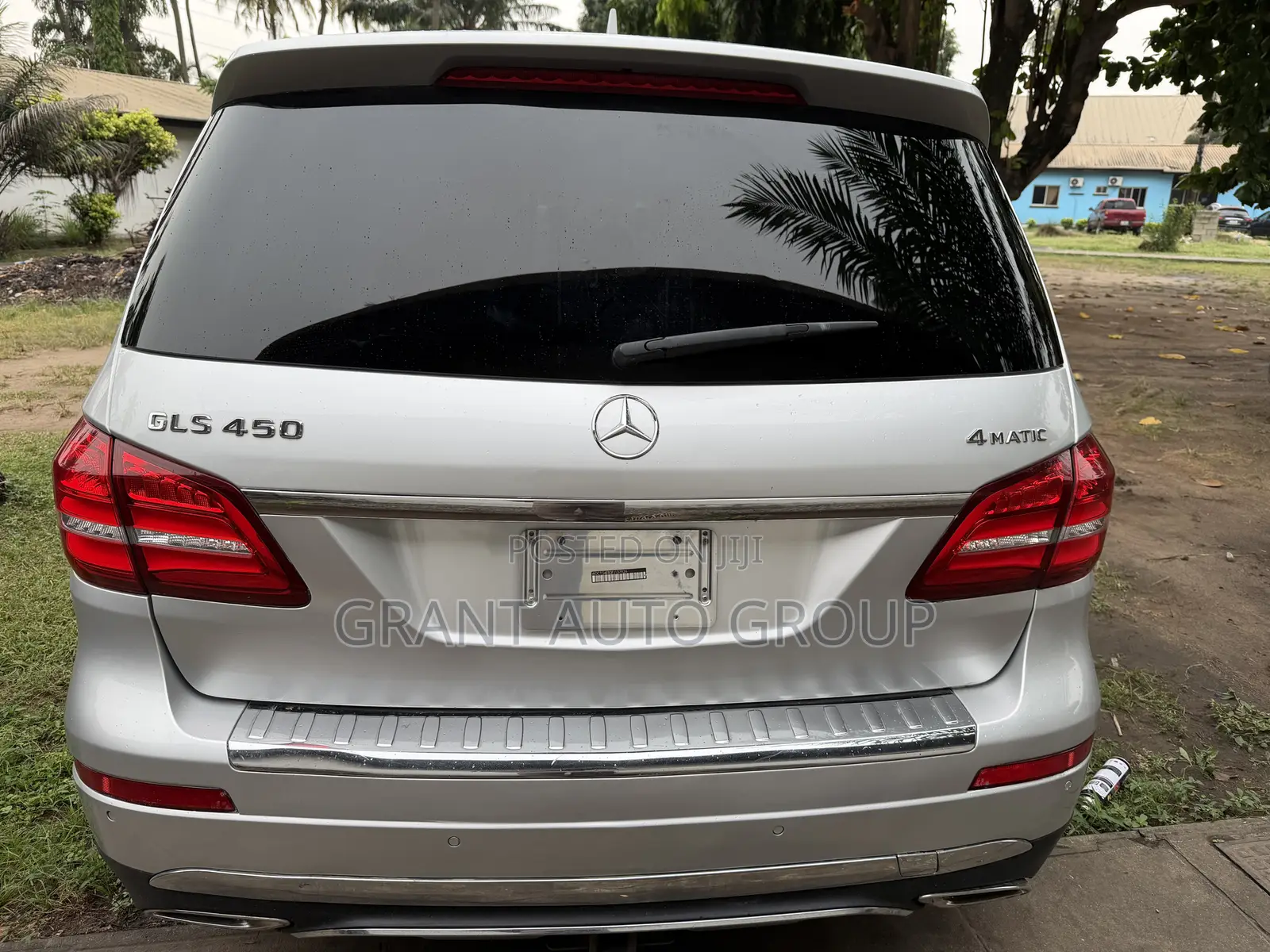 Mercedes-Benz GLS-Class GLS450 4MATIC 2018 Silver