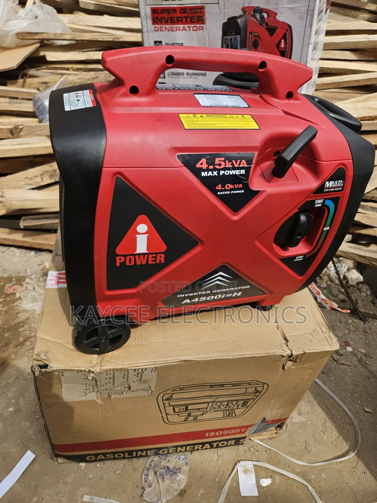 Ipower 4.5kva Soundproof Inverter Generator