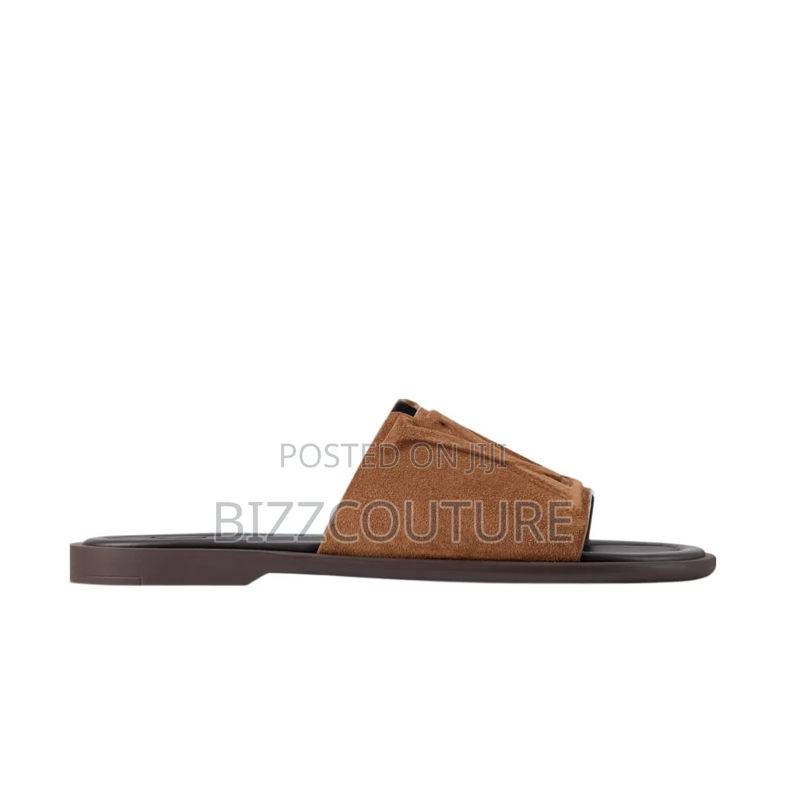 Original Louis Vuitton Leather Sandals Available in Store