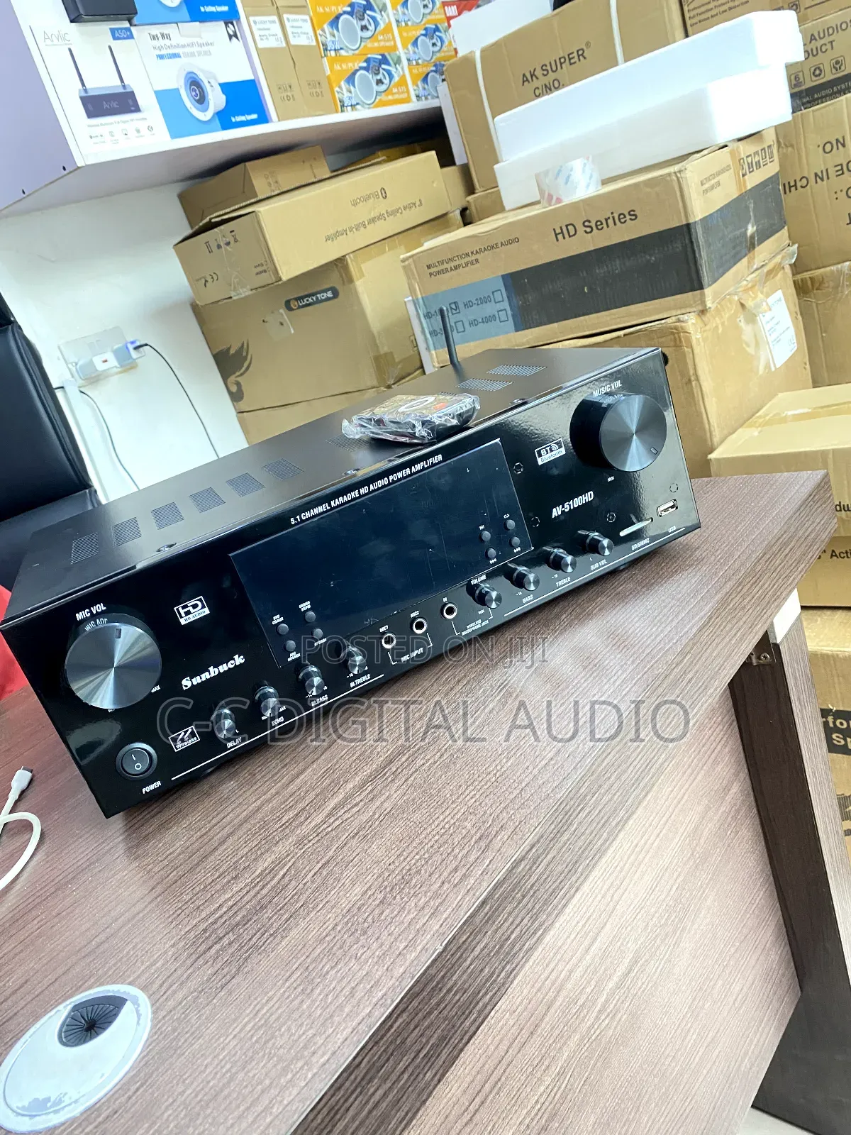 Avr 5.1 Channel Hd Cenima Amplifier