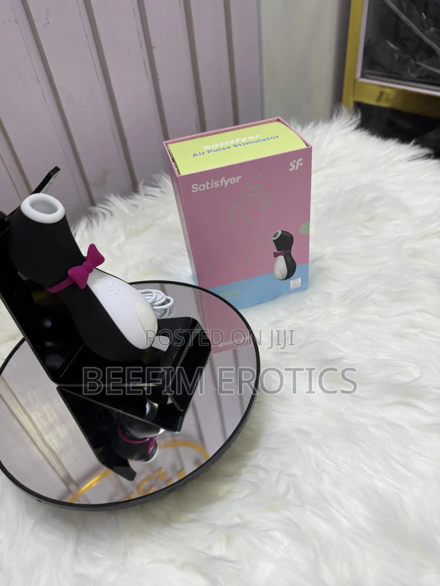 Satisfyer Penguin Sucker Vibrator Air Pulse Clitoral Stimulator