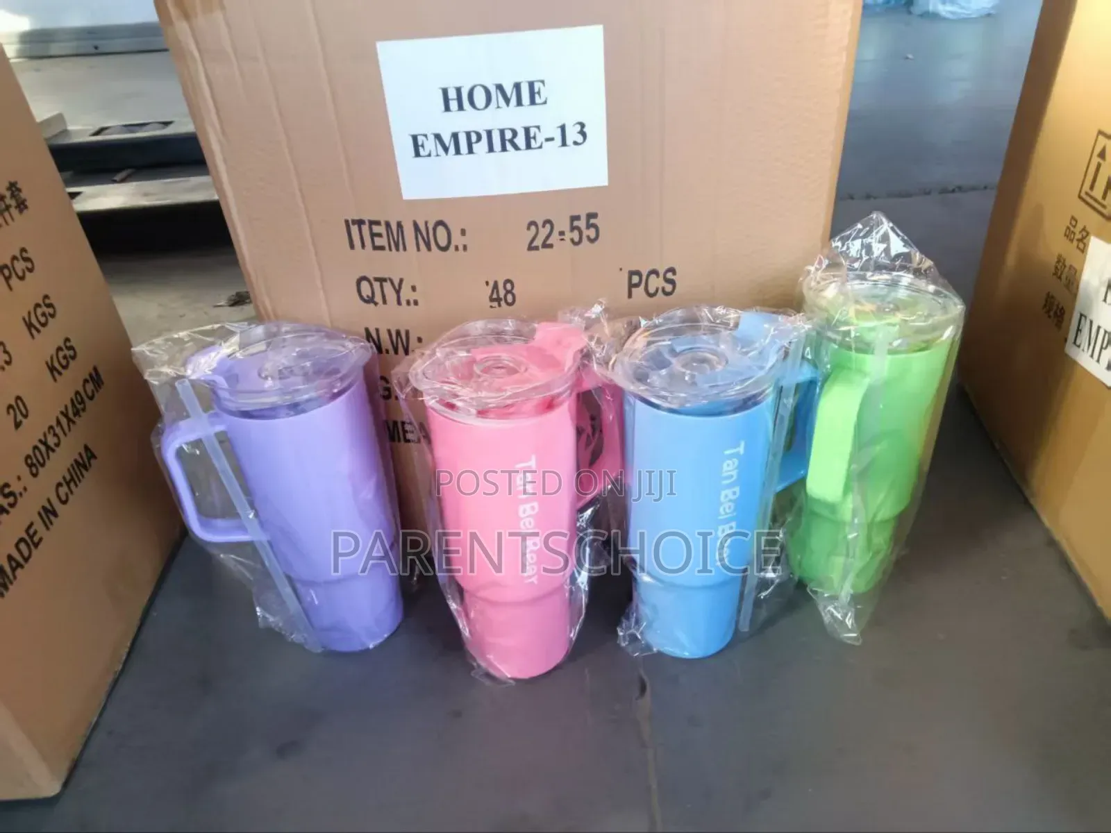 Stainless Steel Insulated Tumbler/Mug With Lid and Straw 800ml