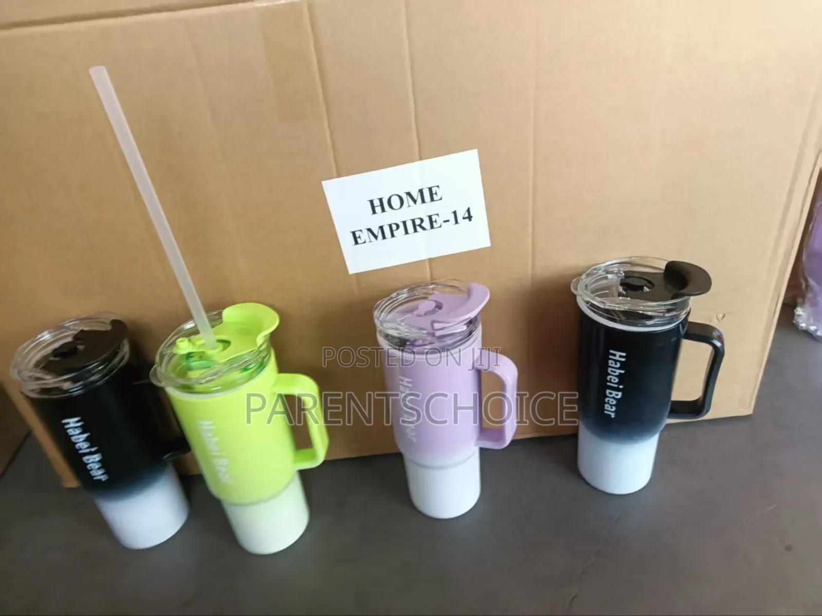 Stainless Steel Insulated Tumbler/Mug With Lid and Straw 800ml